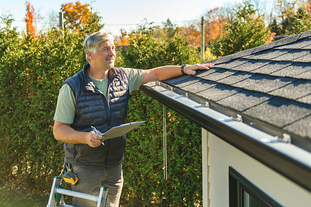 Professional Metal Roofing technician working in Monterey, IN